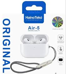 هندزفری بلوتوثی هاینو تکو (Haino Teko) مدل Air-5 gdfgلیبل دار اورجینال