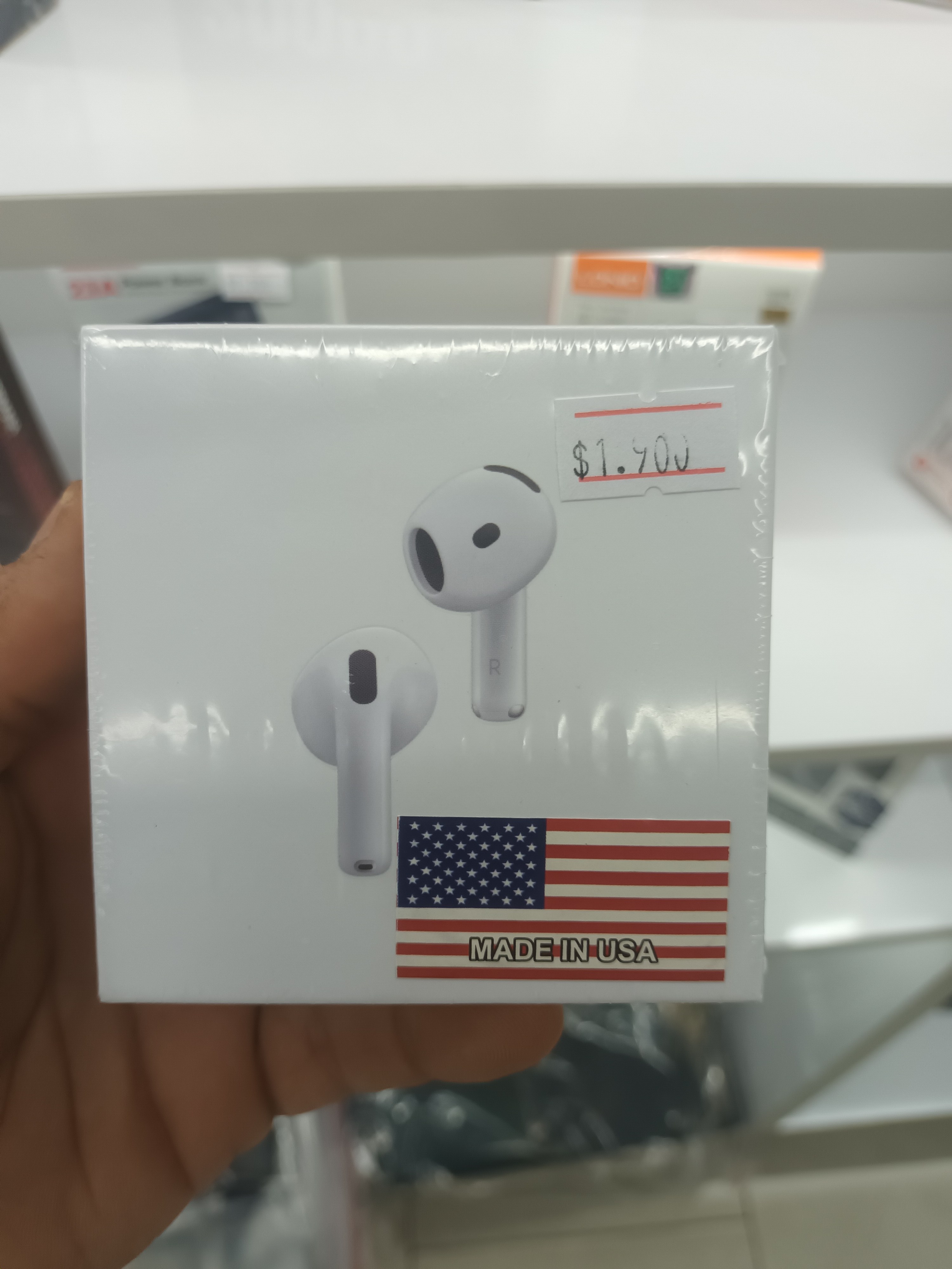 ایرپاد اپلی       +AIRPODS 4 اصلی اورجینااال